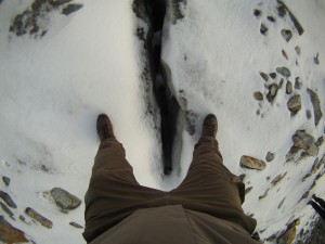 Das passiert, wenn man auf dem Gletscher pinkeln geht